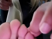 My smelly socks and shoes.  14/16