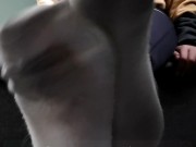 My smelly socks and shoes.  9/16