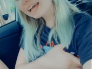 Emma Sirus Goes for A Ride And Masturbates 9/16