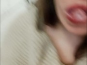 Lika Lax licks anal plug and fucks herself between floors in hotel 14/16