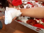 Lick my sneakers after street, foot fetish - IkaSmokS 13/16