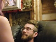 i ride His cock and say His full name and take His deep creampie!  impregnated slut 12/16