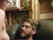 i ride His cock and say His full name and take His deep creampie!  impregnated slut 2/16