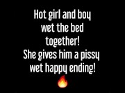 ⭐ Hot Girl And Boy Pissing Pants Together! Then She Gives Him A Pissy Wet Handjob! 1/16