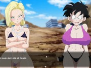 Super Slut Z Tournament [Hentai game] Ep.2 catfight with vidl chichi bulma and android 18 1/16