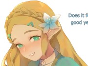 Sex Research with Zelda (Hentai JOI) (COM.) (Breath of the Wild, Wholesome) 2/16