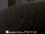 PASSION-HD Bouncing Tit Blonde Loves Romantic Sex 1/16