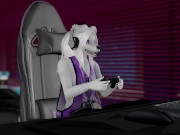 Sex Caught on Livestream // Forgot to turn off webcam - Second Life Yiff 2/16