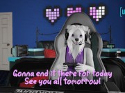 Sex Caught on Livestream // Forgot to turn off webcam - Second Life Yiff 3/16