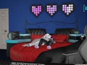 Sex Caught on Livestream // Forgot to turn off webcam - Second Life Yiff 6/16