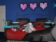 Sex Caught on Livestream // Forgot to turn off webcam - Second Life Yiff 9/16