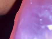 Cum on my new dildo creamy pussy   13/16