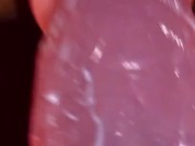 Cum on my new dildo creamy pussy   8/16