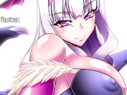 Having Fun with Morrigan and Her Girls (Hentai JOI) (COM.) 14/16