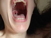 PIMPLE POPPING! Spontaneously Orgasming Crazy Camgirl PinkMoonLust Pops Pimples Face & Talks Orgasm 10/16