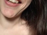 PIMPLE POPPING! Spontaneously Orgasming Crazy Camgirl PinkMoonLust Pops Pimples Face & Talks Orgasm 14/16