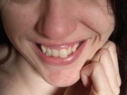 PIMPLE POPPING! Spontaneously Orgasming Crazy Camgirl PinkMoonLust Pops Pimples Face & Talks Orgasm 16/16