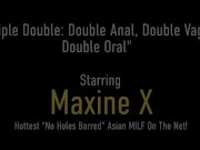 Double Everything! Randy Maxine X And Selah Rain Get 2 Dicks In Hot 4some! 1/16