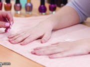 GIRLSWAY Sexy Ginger Beautician Trains Her Rookie Hot Friend 4/16