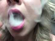 420 TOPLESS SMOKING&COUGHING GODDESS FEMDOM KAIIA EVE 10/16