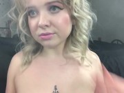 420 TOPLESS SMOKING&COUGHING GODDESS FEMDOM KAIIA EVE 13/16