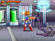 Umbreaker [Hentai sex game] Ep.1 Super hero girl naked street wrestling with vilains 9/16