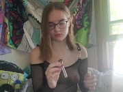 🌹💦Squirting With My Amazing New Rose Toy 💦🌹- Izzy Hellbourne 1/16