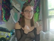 🌹💦Squirting With My Amazing New Rose Toy 💦🌹- Izzy Hellbourne 4/16