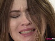 ROUGH SEX FROM BIG DICK FOR PETITE BRUNETTE 12/16