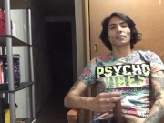 Hairy Guy / Cum on Body / POV 3/16