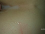 Me cojo salvajemente a la hija de mi vecina y le hago un creampie. 16/16