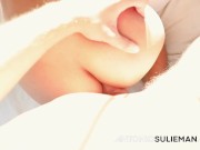 سمراء تجرب الزغب الخلفي لأول مرة 13/16