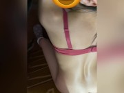 Doble penetracion a chilena adolocente culona y tetona en Santiago en plena cuarentena  5/16