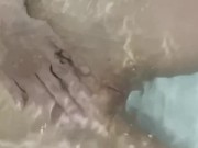 Sexy hot girl lying in the bath 11/16