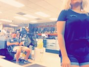 Trying to be naughty @ work but he turned me down 1/16