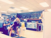 Trying to be naughty @ work but he turned me down 10/16