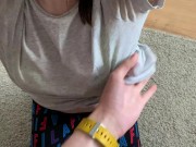 Сводная сестра просит потрогать член и попробовать сперму на вкус - Olivia Moore 4/16