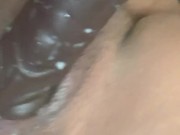 Pretty Pink Pussy Bitch Can’t Stop Creaming For Her Daddy