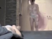 Cleaning lady strips, sucks and fucks 4/16