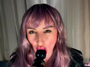 Rock Girl Likes to caress her holes after the concert - butt plug 16/16