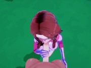 POV fucking Atom Eve on the rooftop, fucking her doggystyle against a fence. Invincible Hentai. 3/16