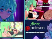 Kirin Toudou gets fingered and strapon fucked by Ernesta Kuhne - The Asterisk War Hentai 16/16