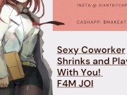 Sexy Scientist Coworker Shrinks You And Plays With You Before EATING You! Giantess Vore Roleplay 1/16