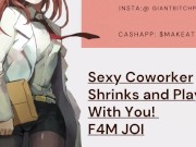 Sexy Scientist Coworker Shrinks You And Plays With You Before EATING You! Giantess Vore Roleplay 14/16