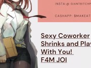 Sexy Scientist Coworker Shrinks You And Plays With You Before EATING You! Giantess Vore Roleplay 5/16