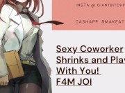 Sexy Scientist Coworker Shrinks You And Plays With You Before EATING You! Giantess Vore Roleplay 6/16