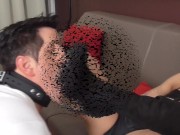 he have to suck her heels 15/16