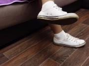 Mistress show shoes and dirty stinky socks feet soles and pantyhose tights 5/16