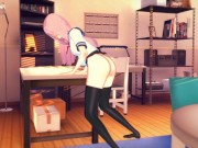 Gamer Girl Forgets to Turn off the Stream Masturbates on the table [3d hentai] 10/16