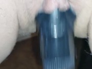 Upclose long clip using sex machine! I love this thing cant you tell 16/16